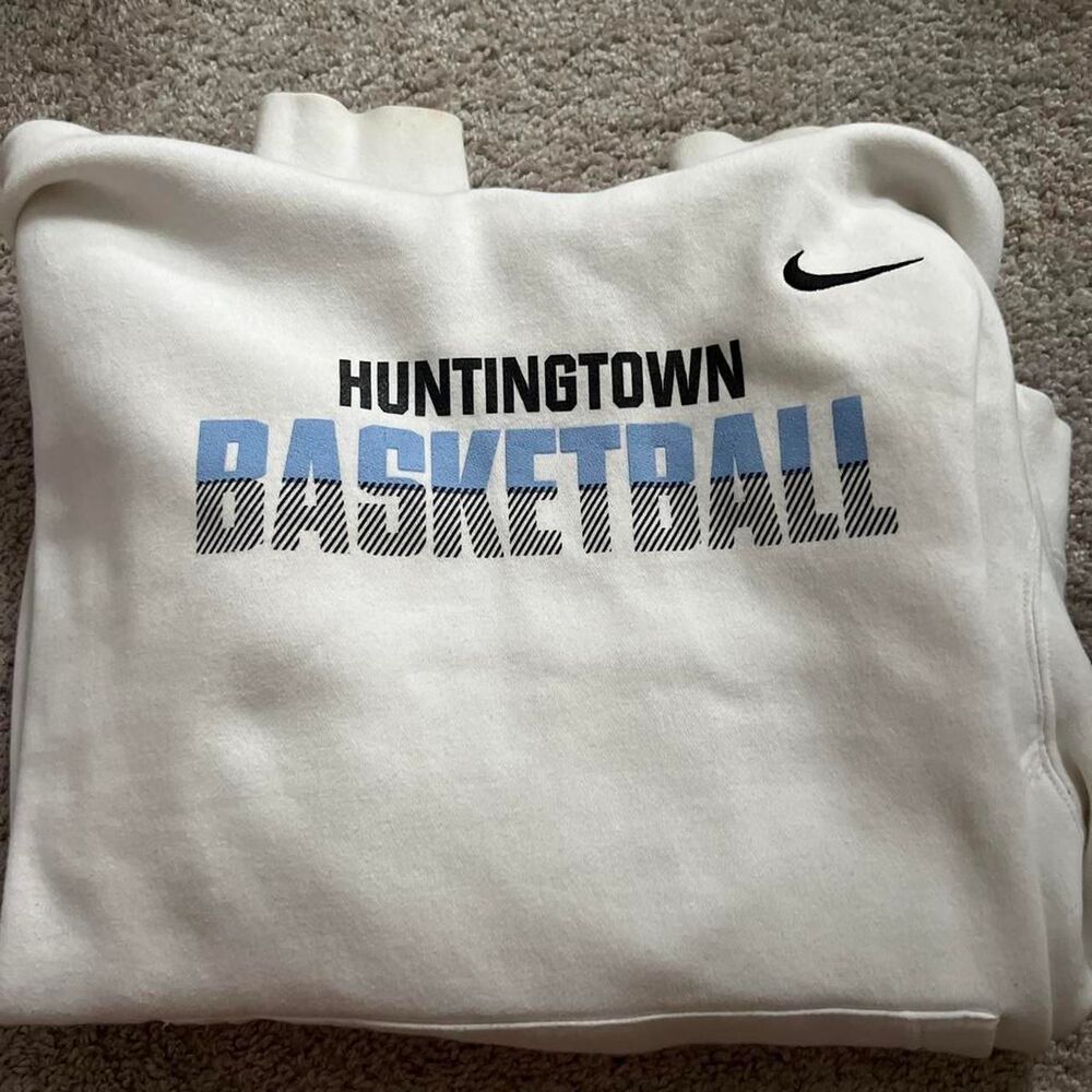 Nike Men's White Hoodie